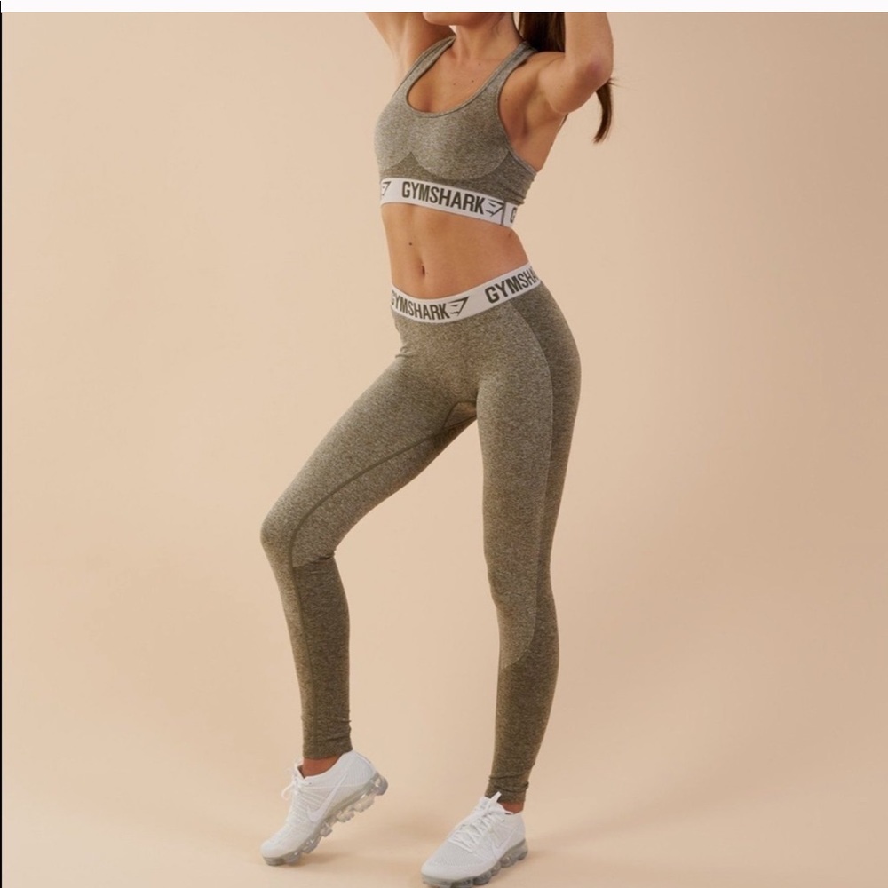 Gymahark Khaki Flex Leggins